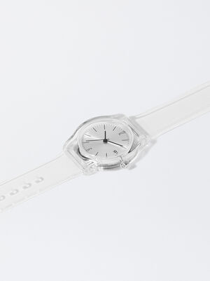 Uhr Mit Armband Aus Silikon image number 2.0