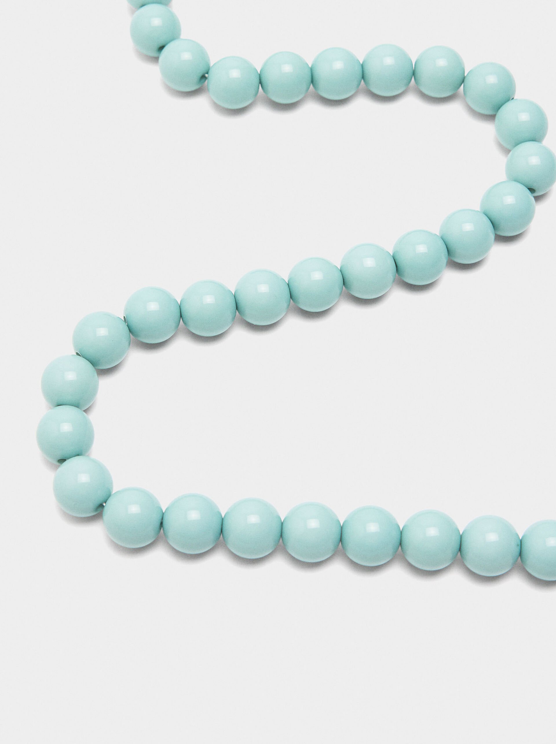 Long necklace with beads image number 1.0