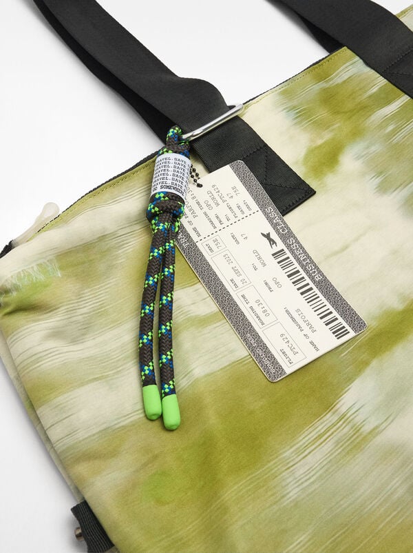 Nylon weekend bag