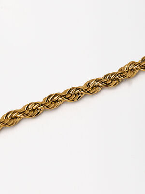 Rope Bracelet - Stainless Steel