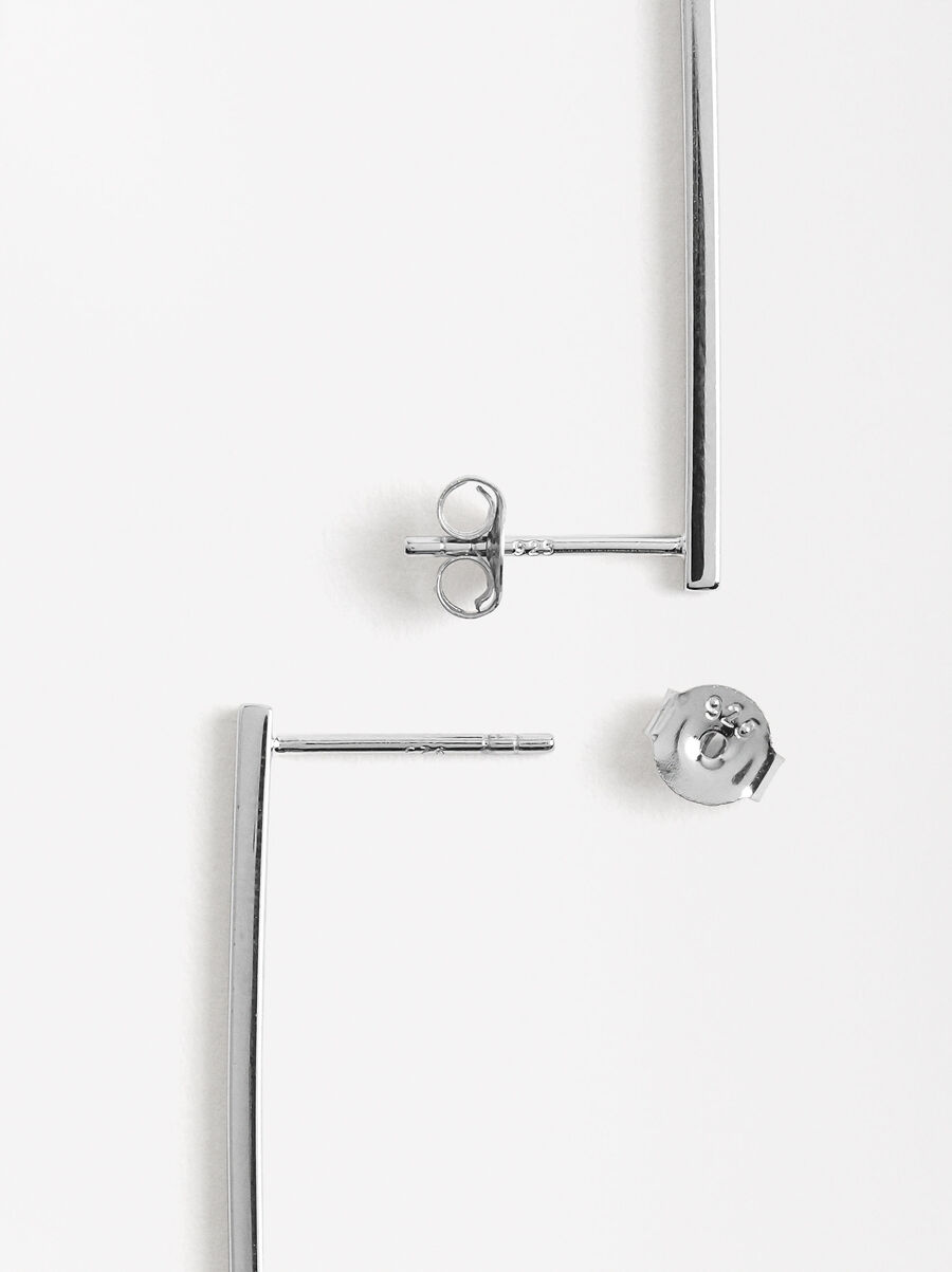 Bar earrings - 925 sterling silver