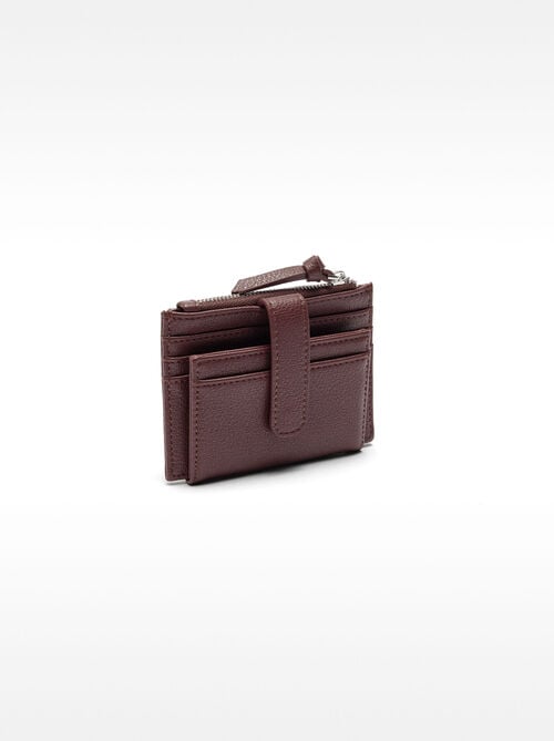 Card holder with texture