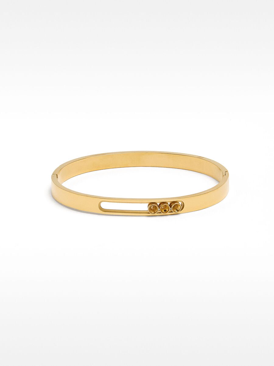 Pulseira rígida move - aço inoxidável