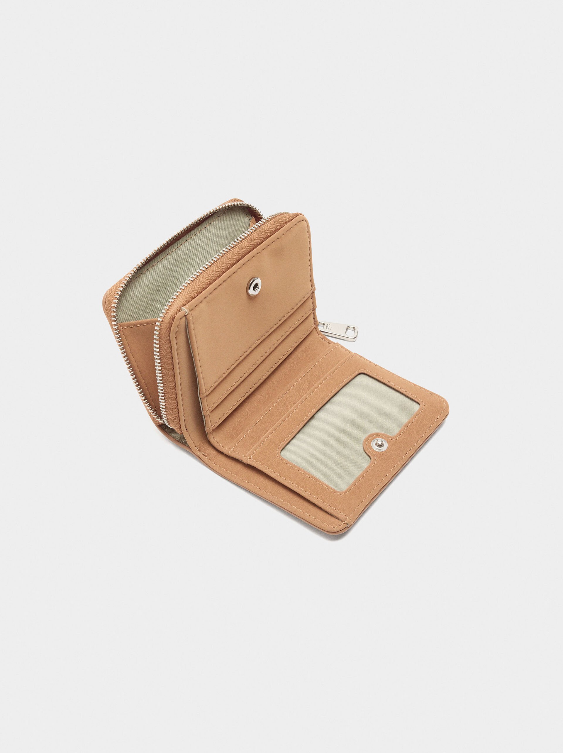 Basic wallet with soft texture image number 3.0