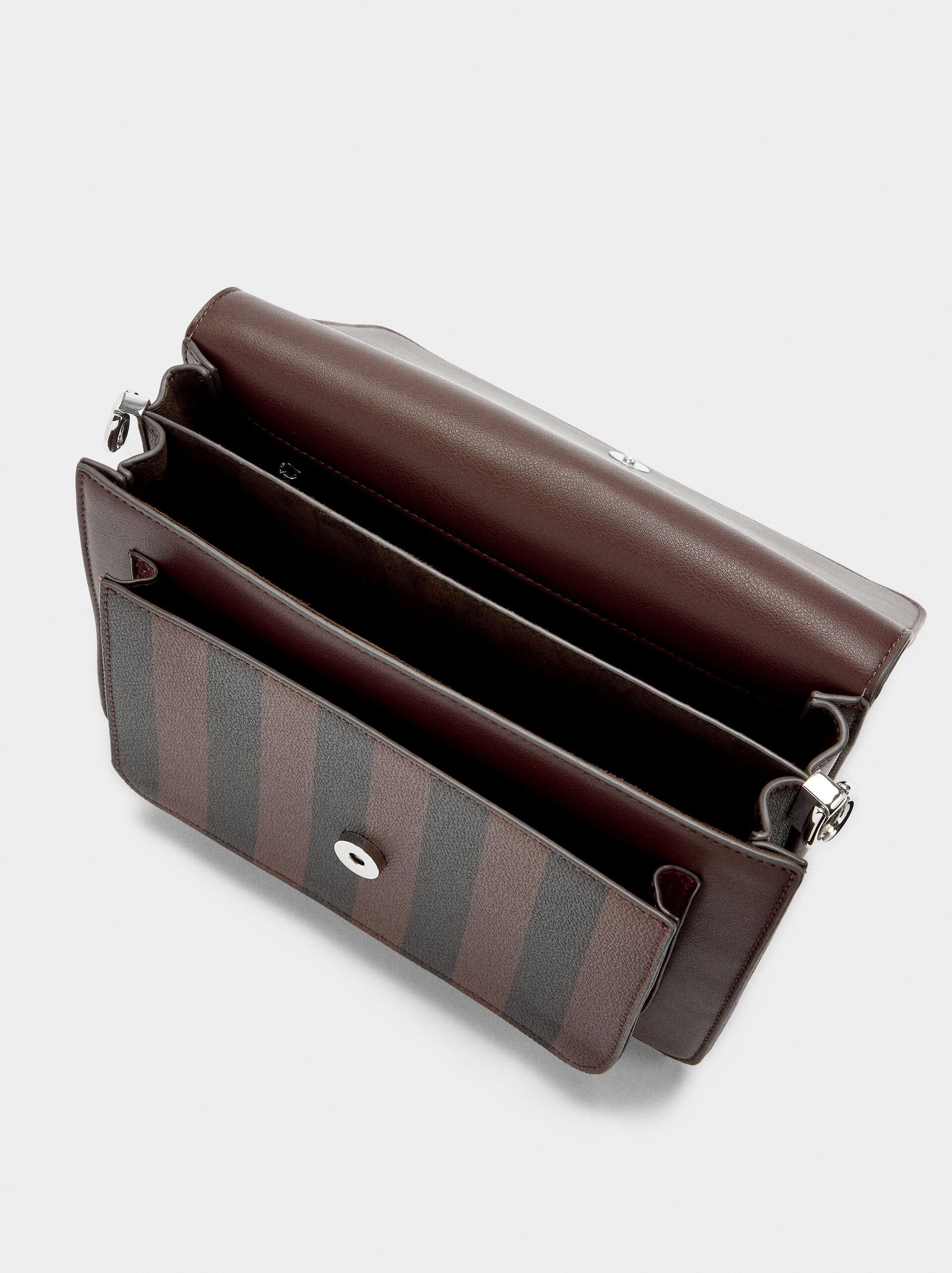 Crossbody bag with flap image number 3.0