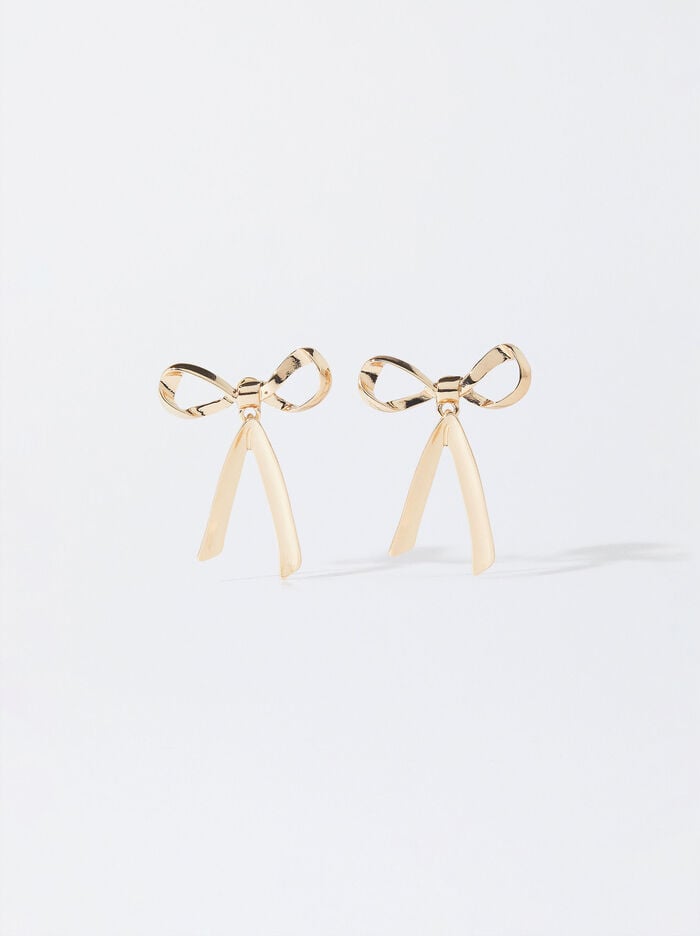Earrings With Bow