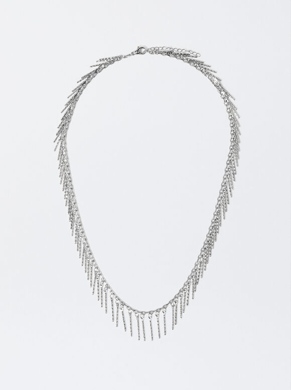 Silver Necklace, Silver, hi-res