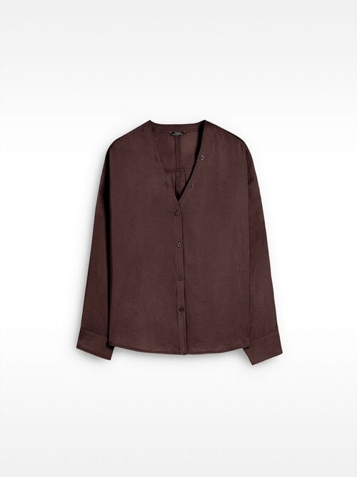 Camisa con escote pico