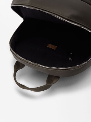 Nylon Backpack For 13” Laptop image number 4.0