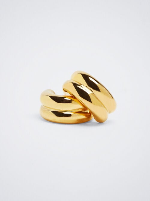 Golden Stainless Steel Rings