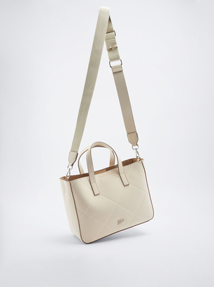 Everyday Tote Bag, Ecru, hi-res