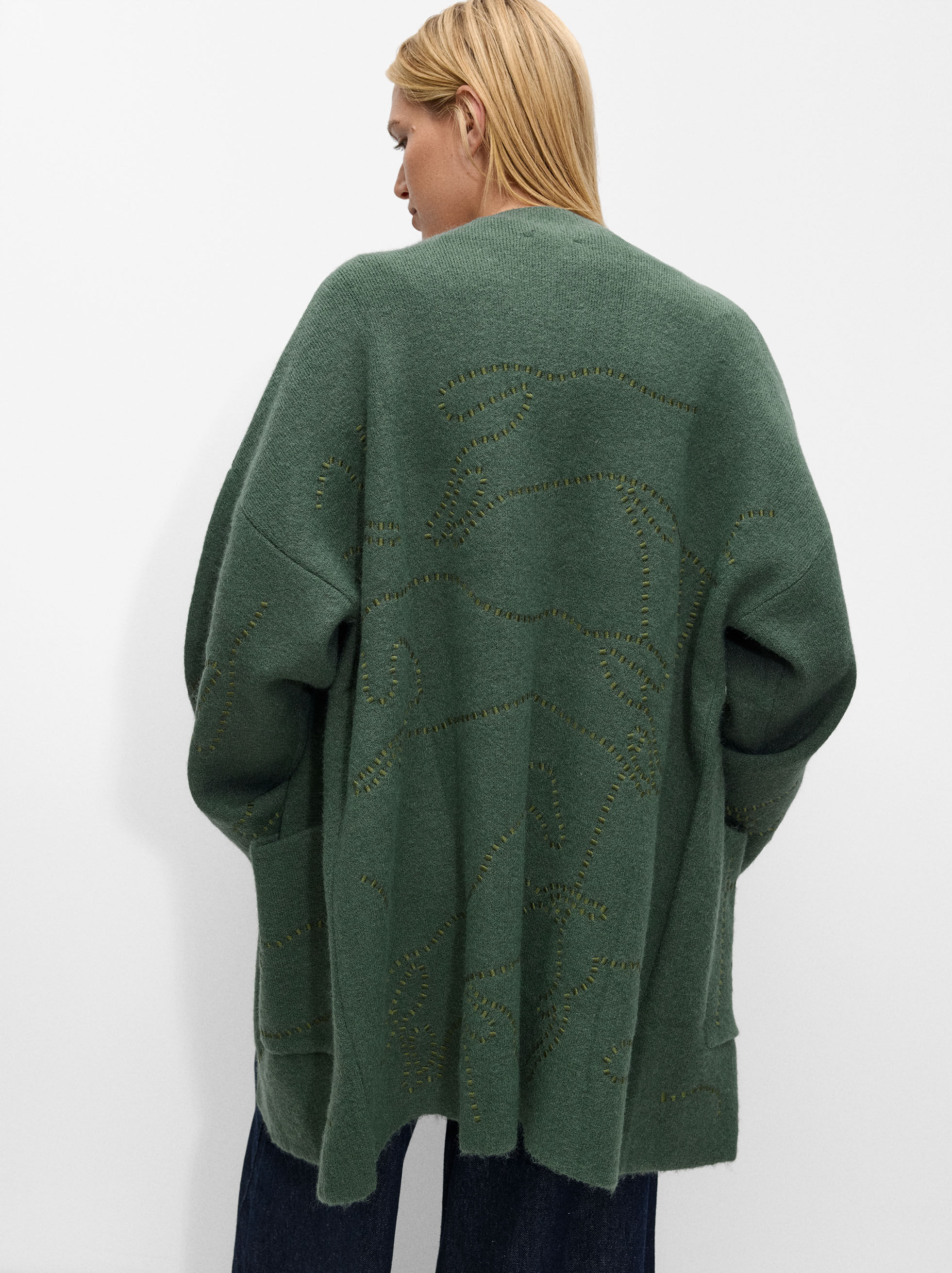 【2024 新作】 JACQUEMUS knit poncho ジャケット・アウター
