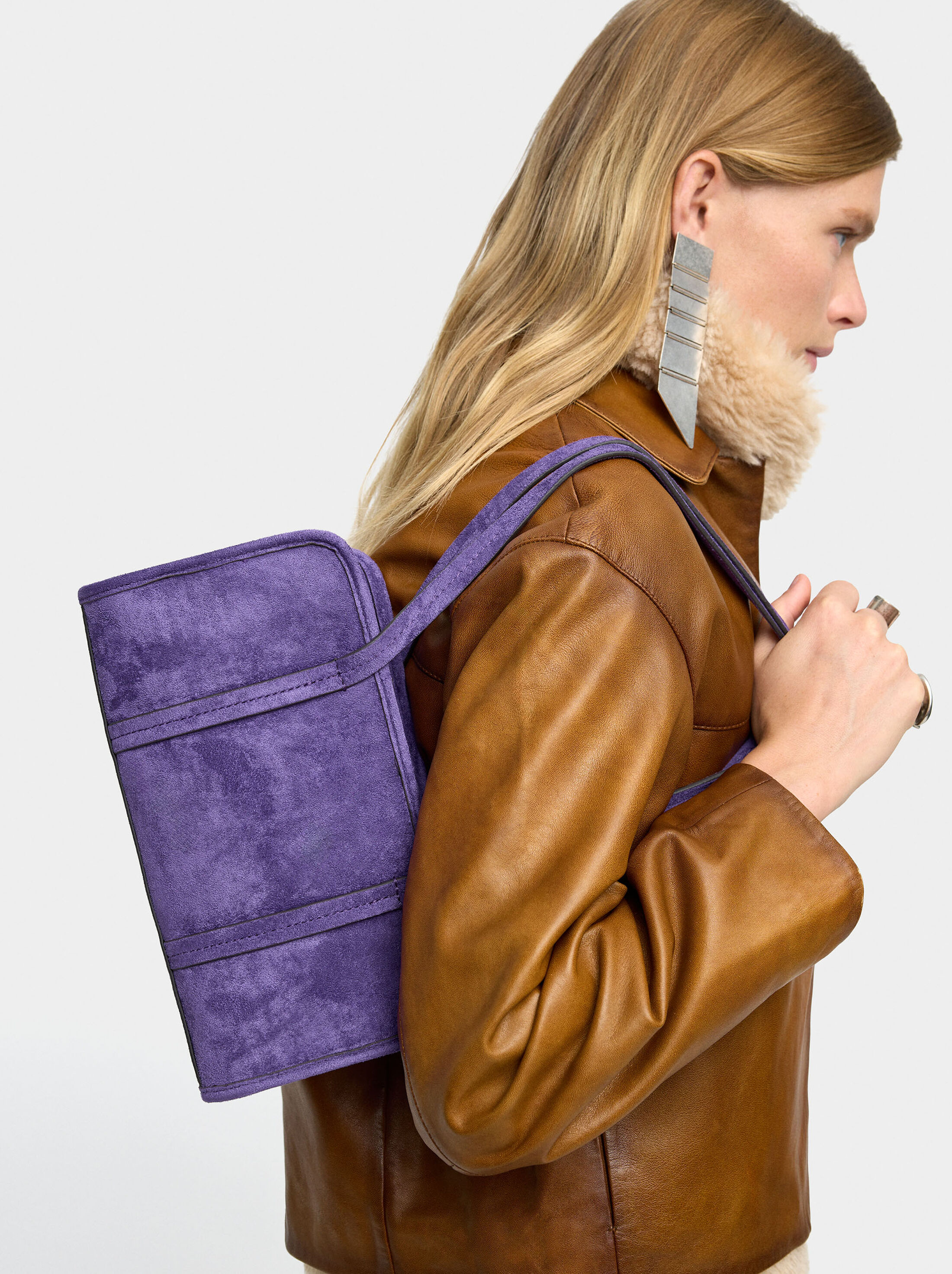 Bowling bag with leather-effect image number 1.0