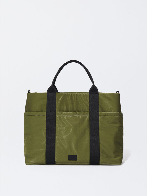 13” Laptop Bag, Green, hi-res