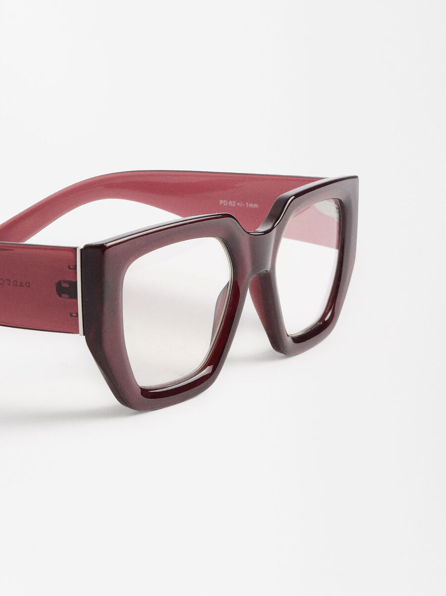 Graduated reading glasses 1.5 x