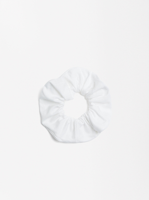 Scrunchie, White, hi-res