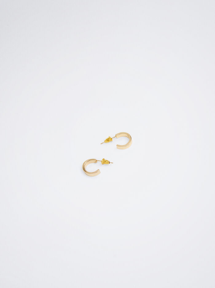 Basic Small Hoop Earrings image number 3.0