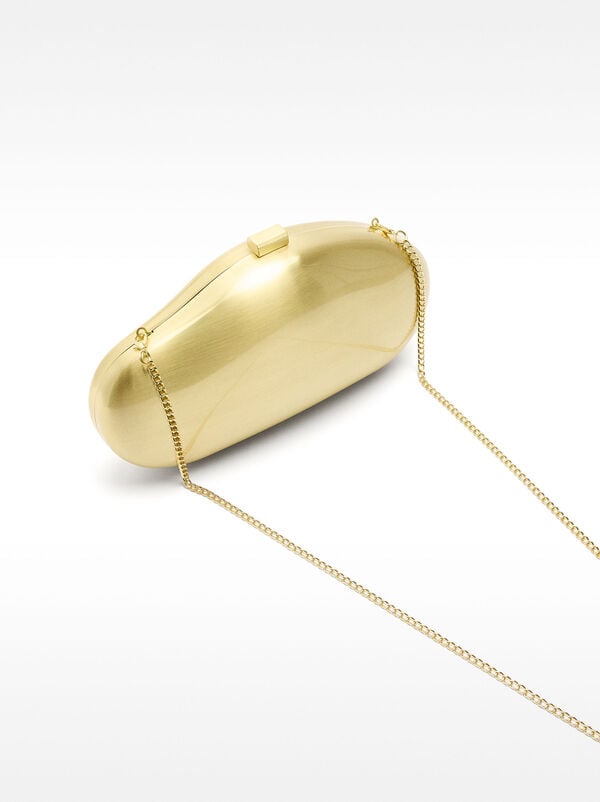 Metallic party clutch