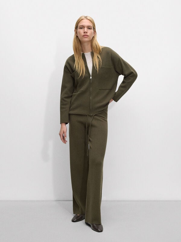 Pantalon en maille