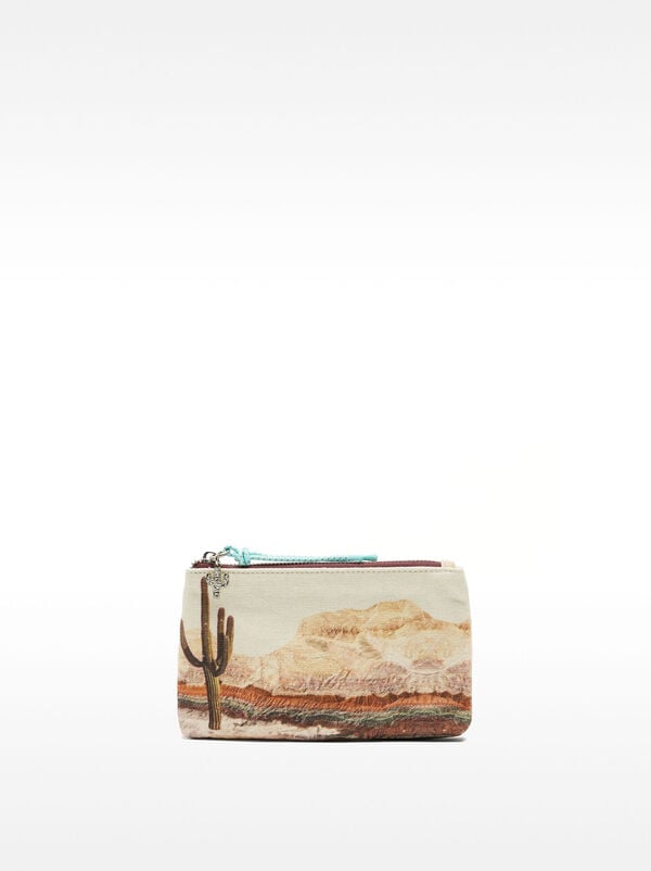Printed coin pouch