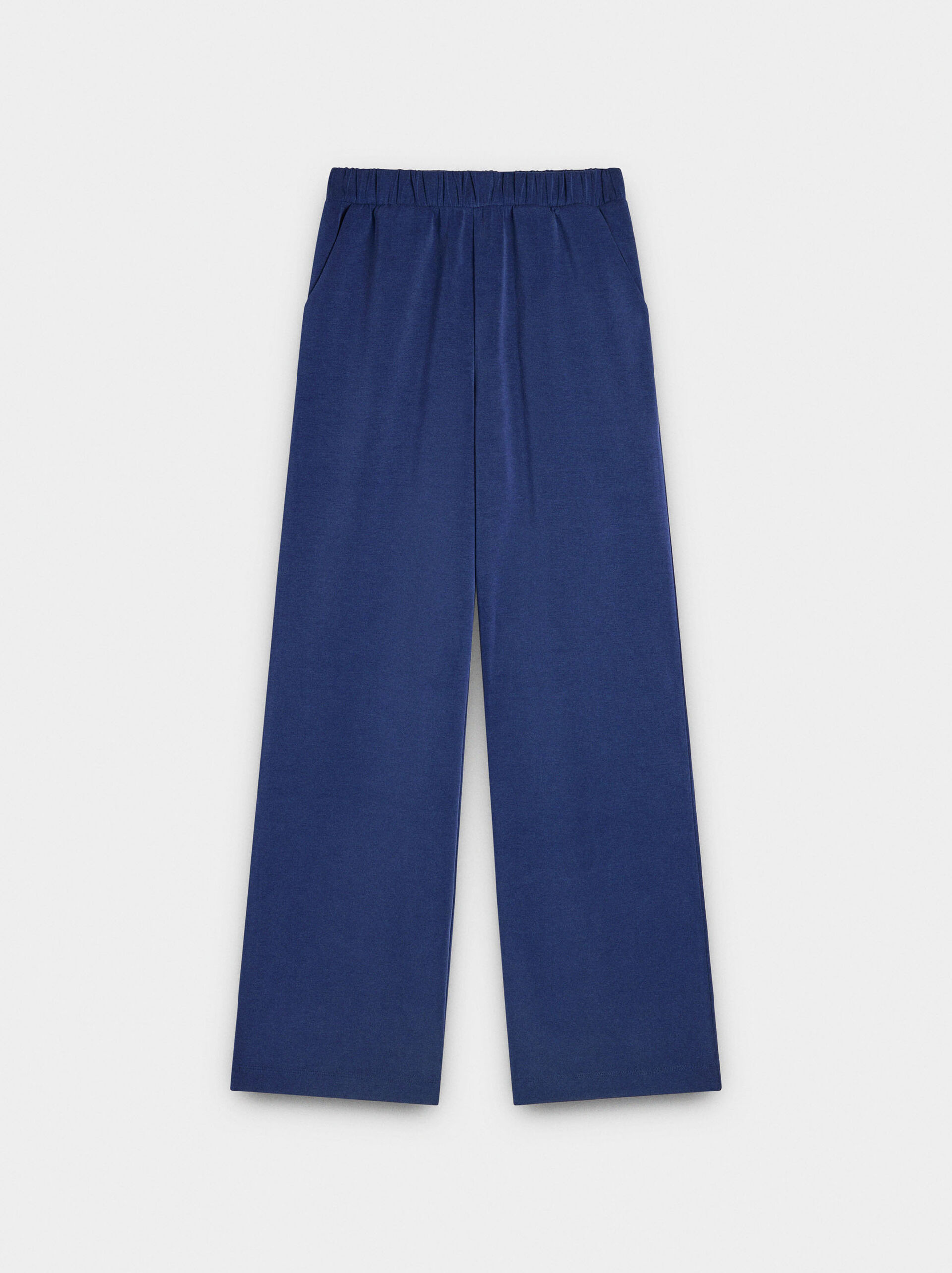 Trousers with elastic waistband image number 5.0