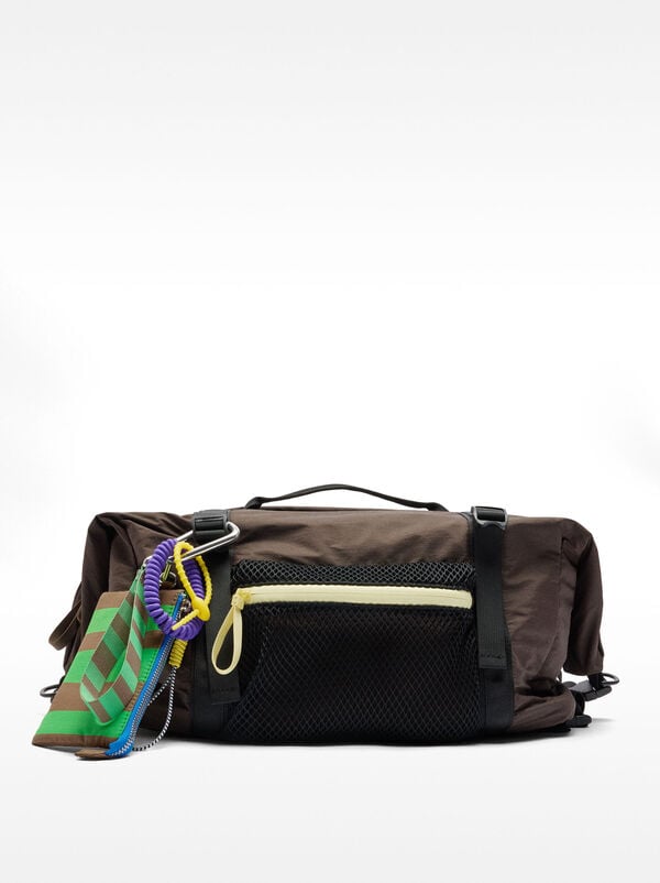 Nylon weekend bag