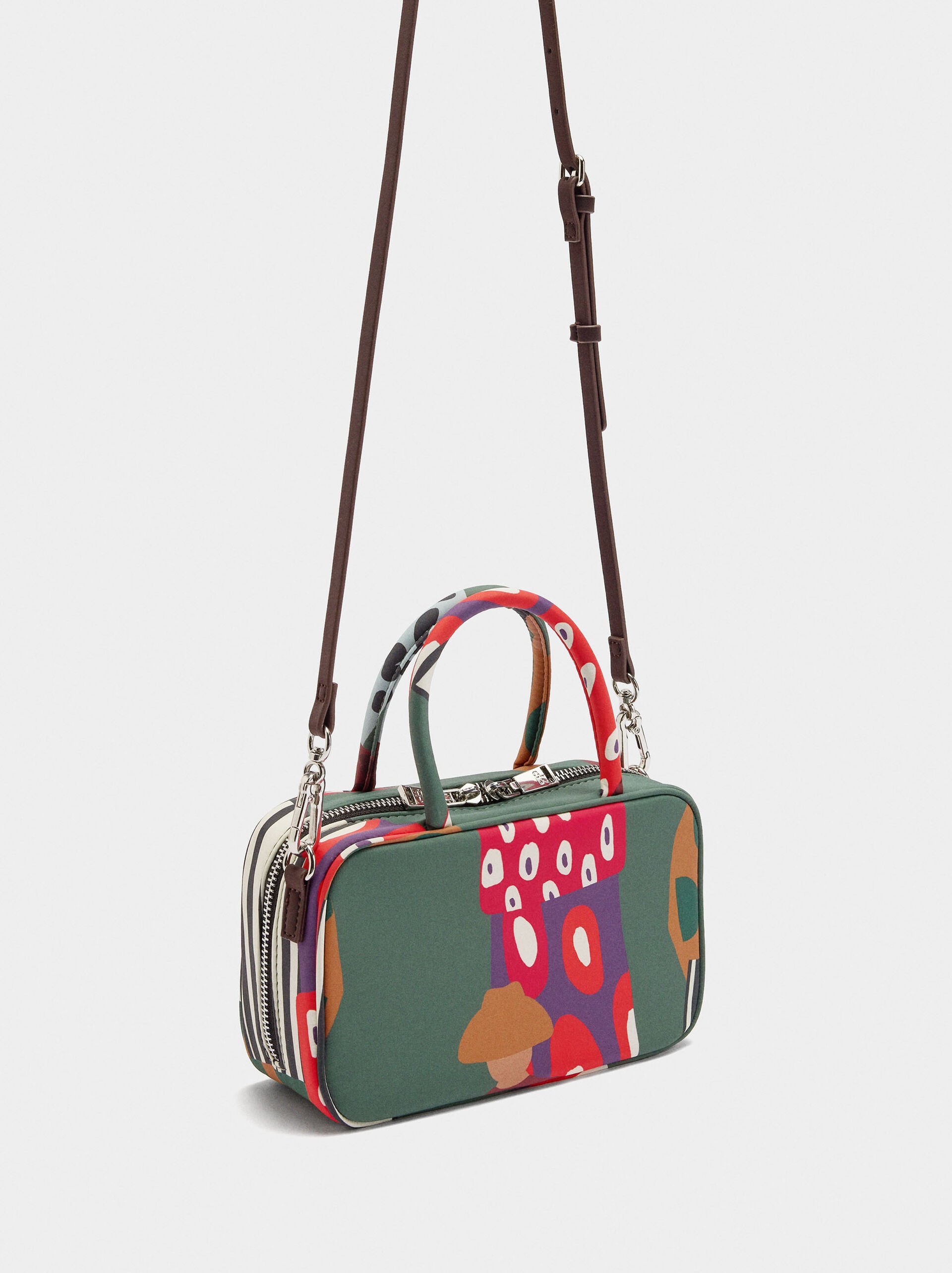 Sac bowling imprimé en nylon image number 3.0