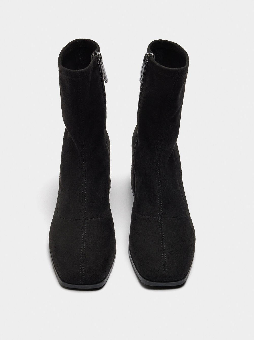 Botines efecto piel