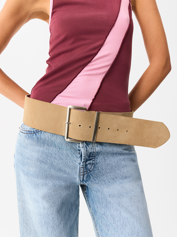 Women's Beige Belts