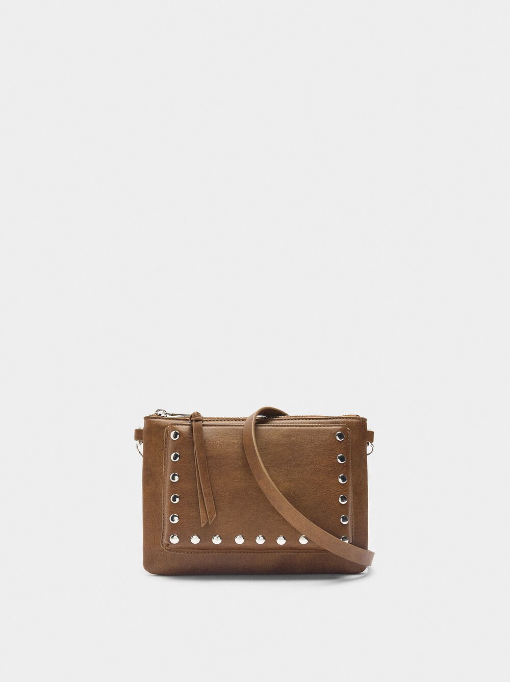 Crossbody bag with studs
