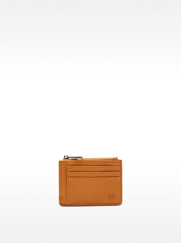 Card holder with keychain