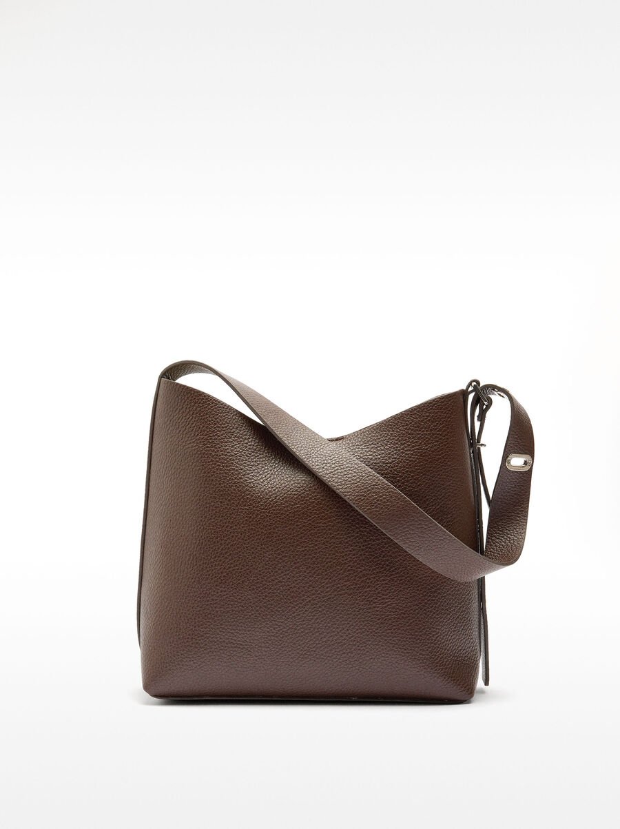 Shoulder bag with removable pouch