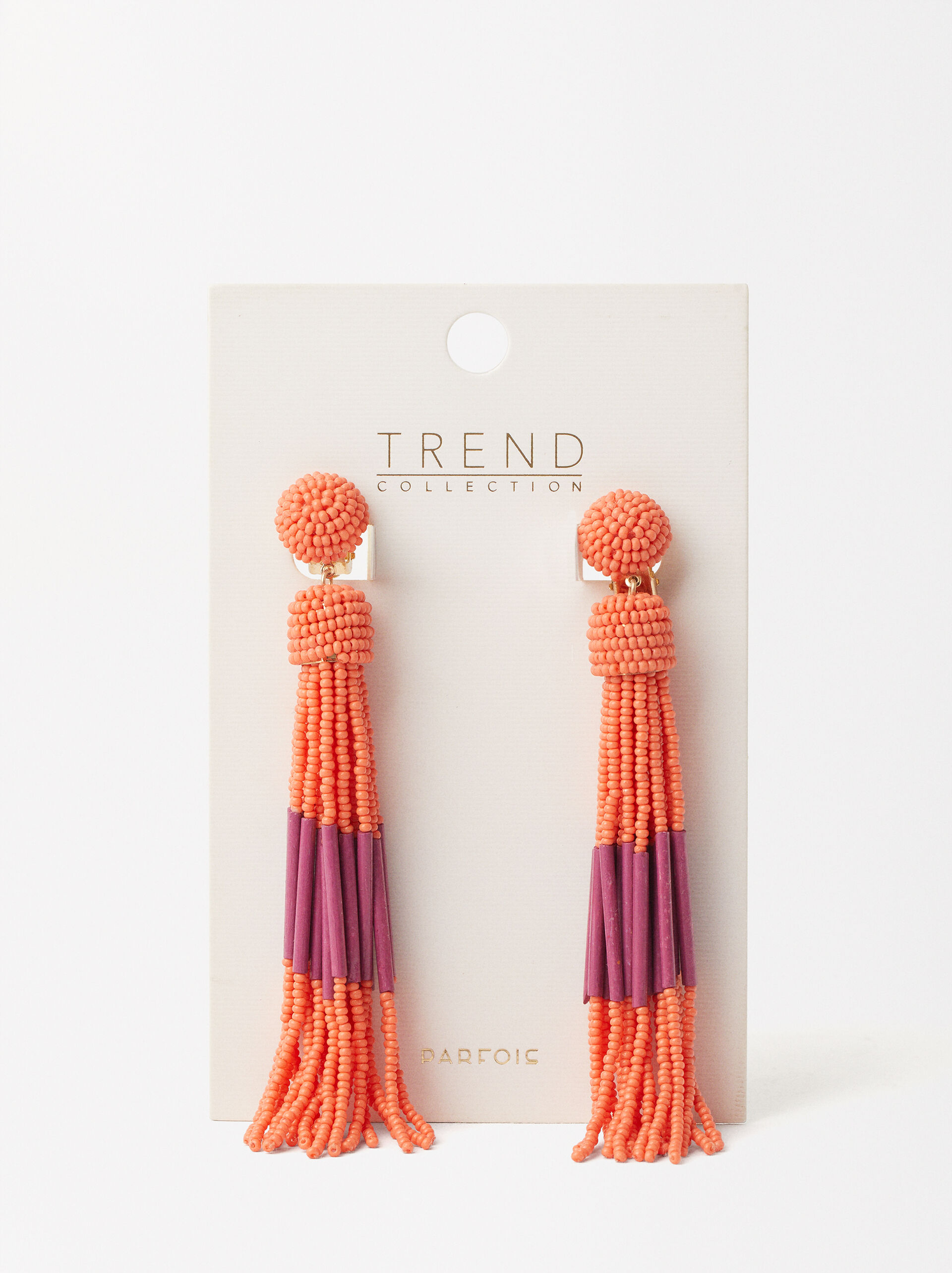 Beads Maxi Earrings image number 2.0
