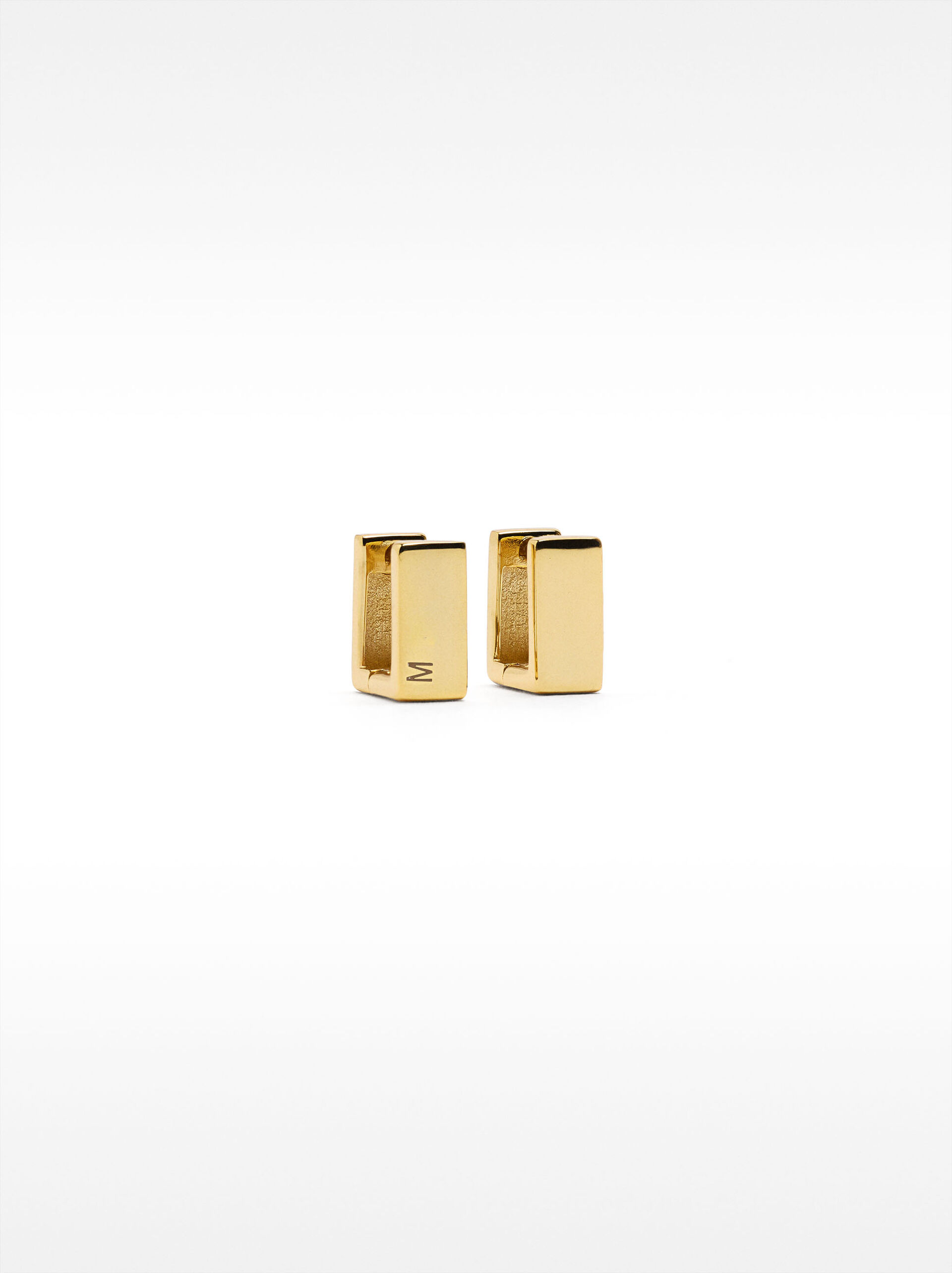 Square hoop earrings - 925 sterling silver image number 0.0