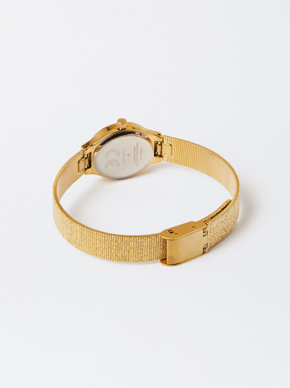Gold Watch With Steel Bracelet