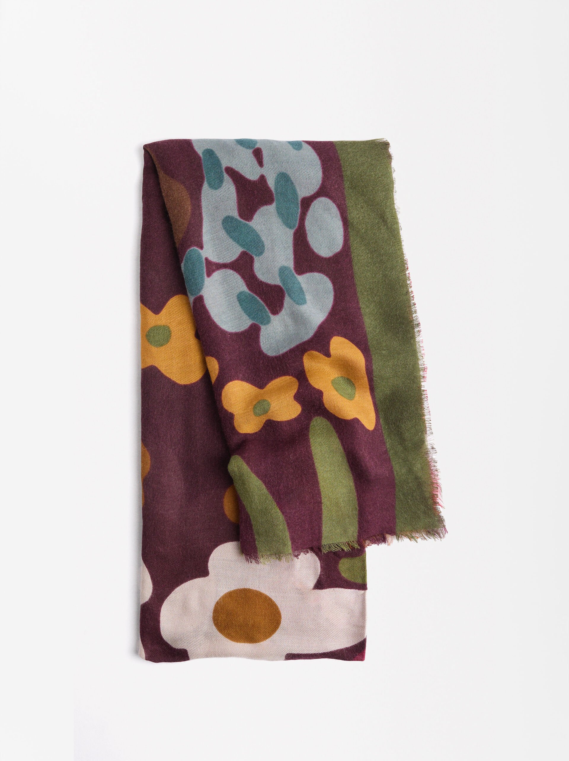 Foulard stampa floreale image number 0.0