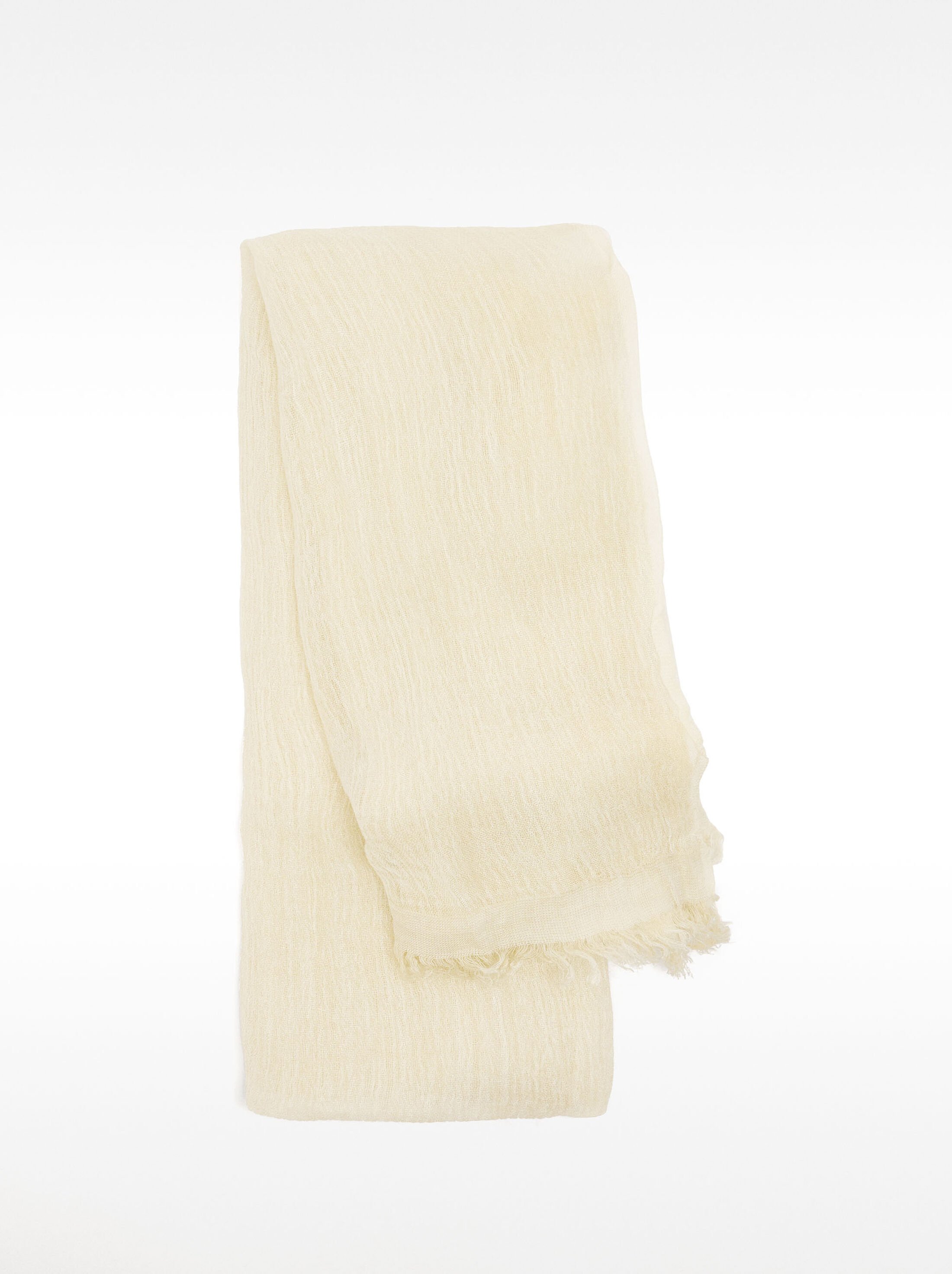 Ceremonial silk-blend scarf image number 0.0