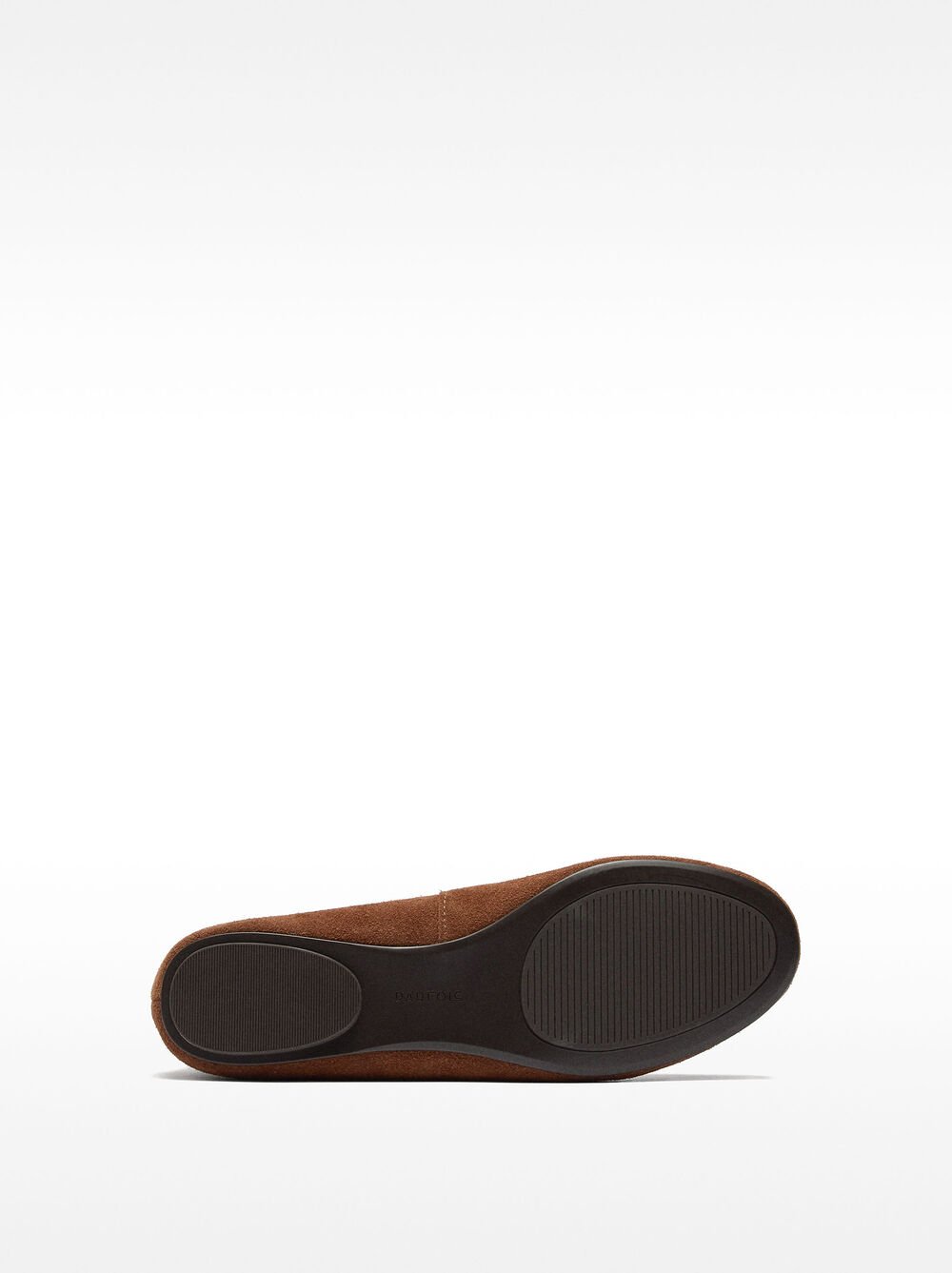 Ballerines en cuir avec lanières croisées