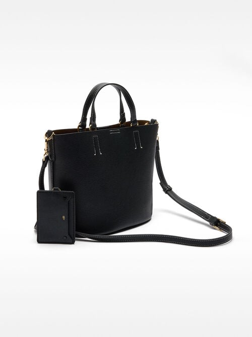 Bolso tote con colgante