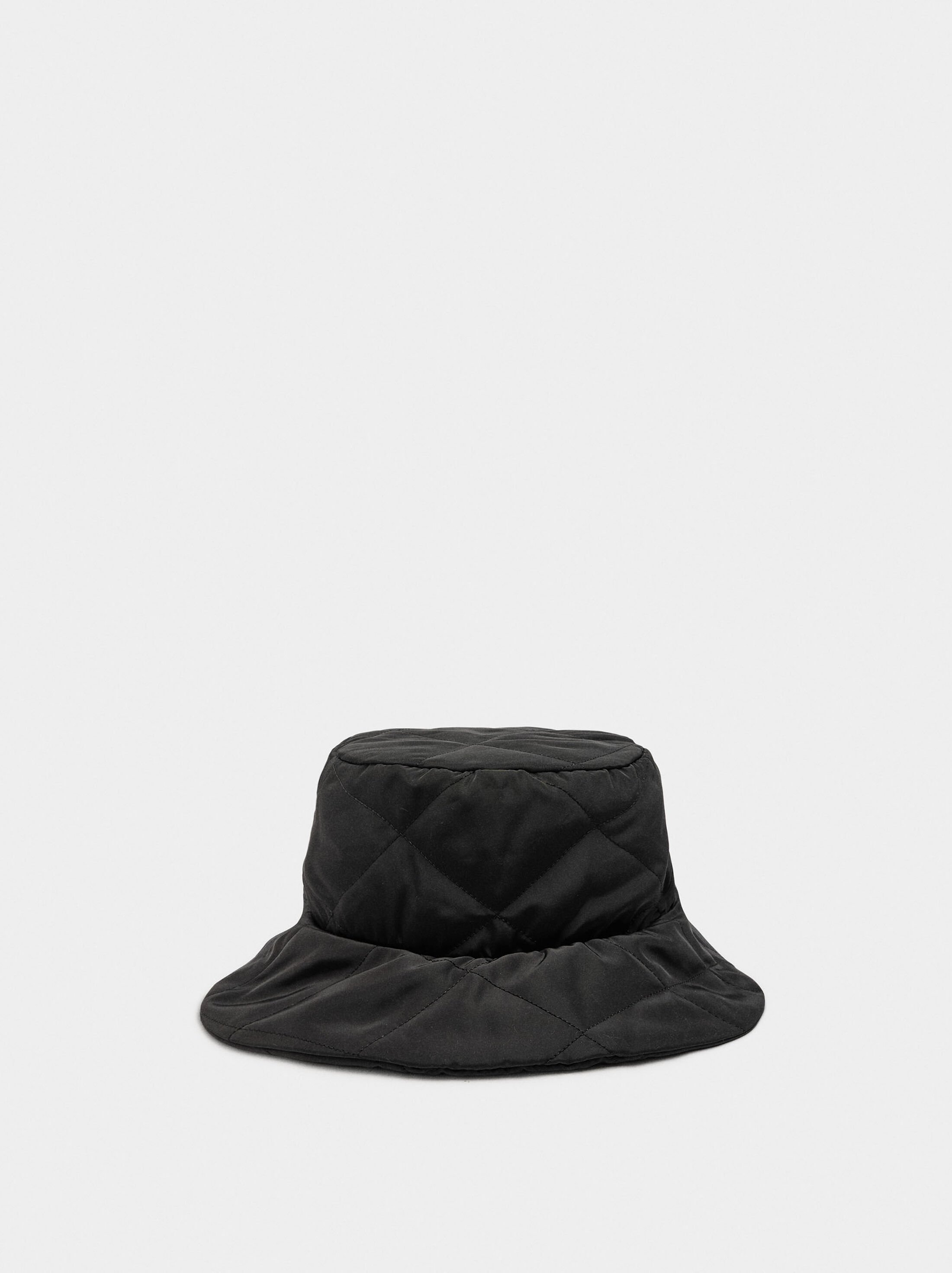 Nylon padded bucket hat image number 0.0