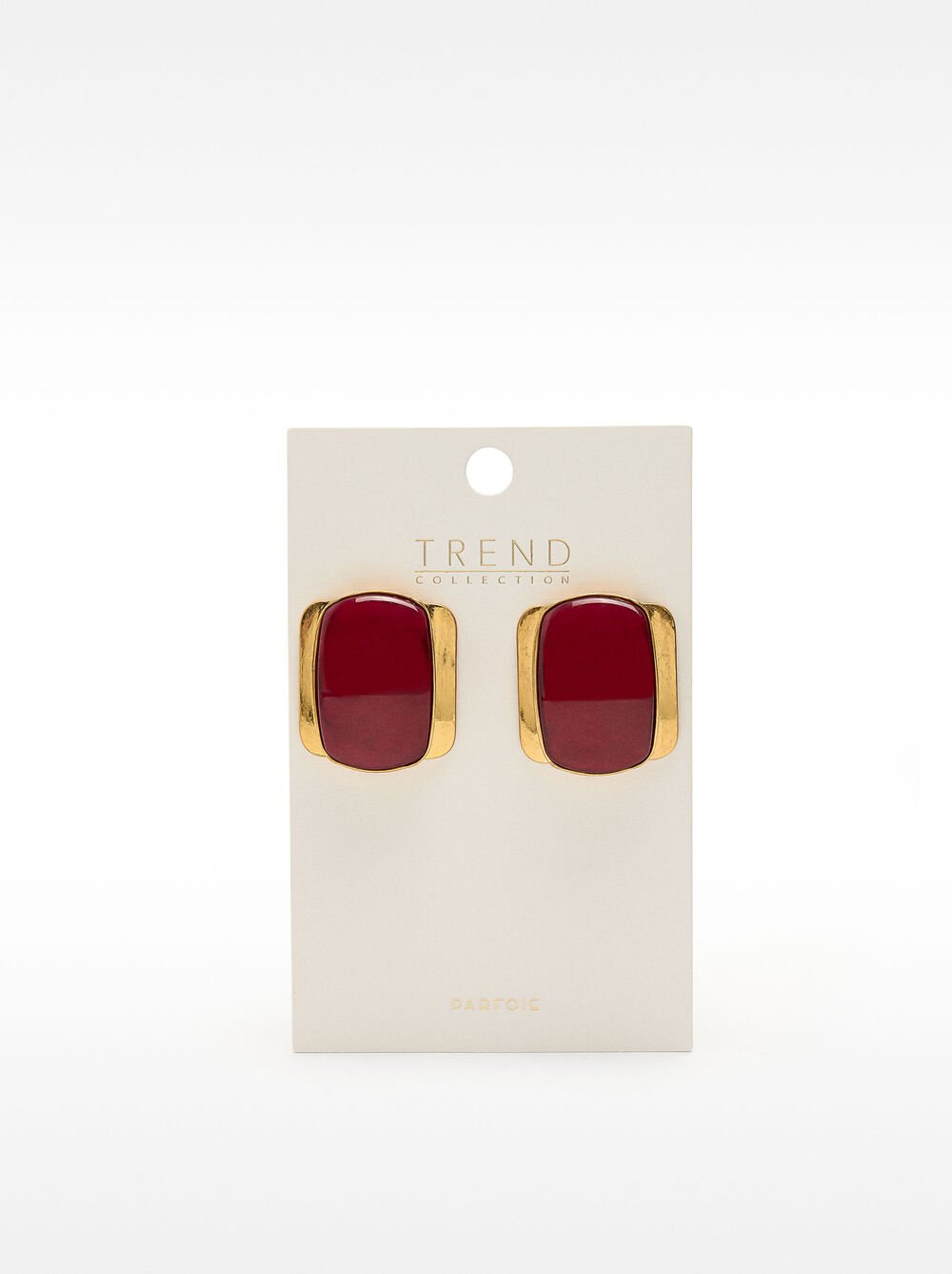 Maxi rectangular earrings