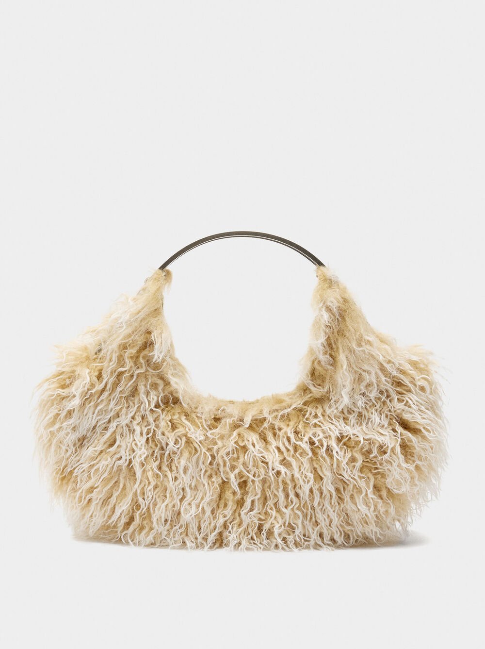Sac à main en effet poil