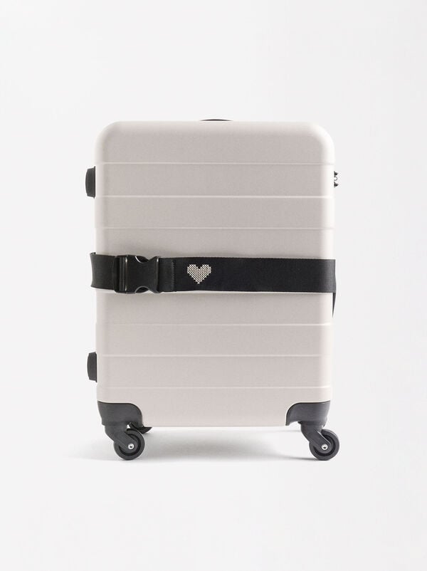 Textured trolley with heart