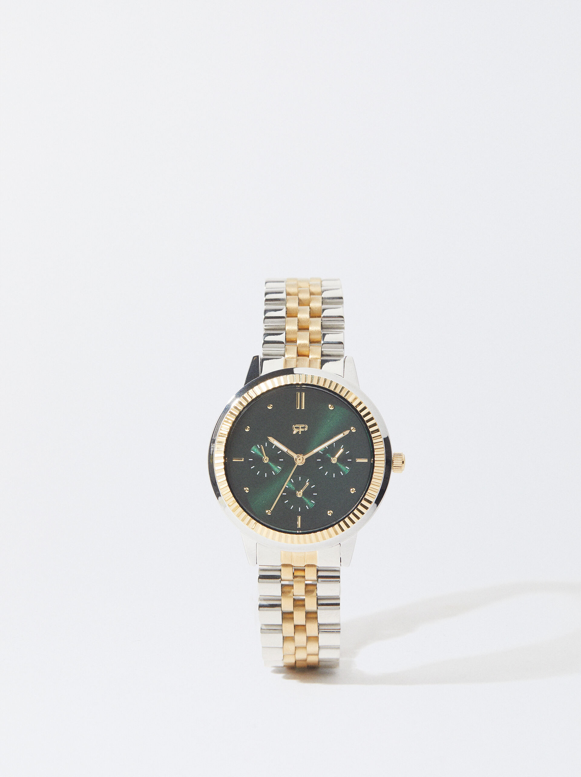 Relógio Com Bracelete De Aço image number 0.0