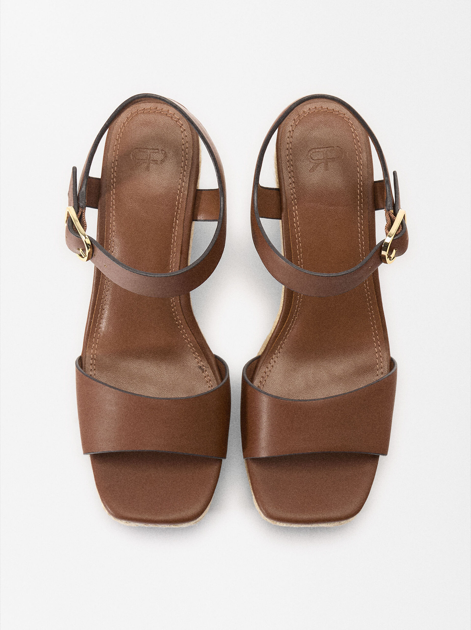 Wedge Sandal With Buckle image number 0.0