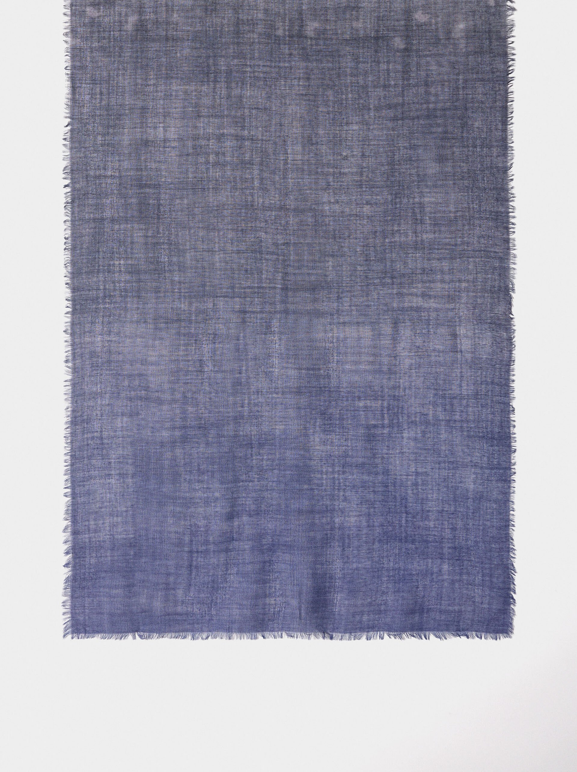 Printed scarf 100% wool image number 2.0