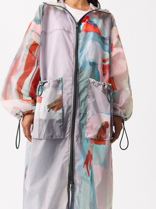 Veste Légère Avec Capuche, Multicolore, hi-res