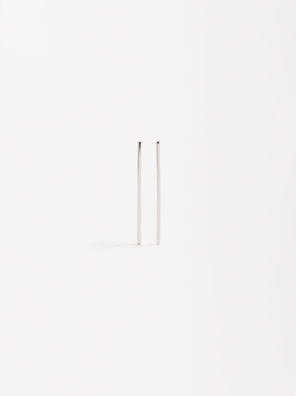 Bar earrings - 925 sterling silver