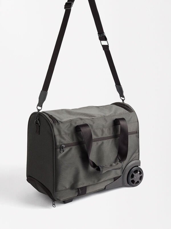 Nylon travel trolley