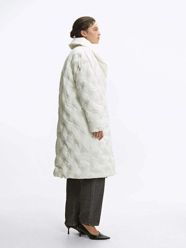 Online Exclusive - Long Padded Coat image number 3.0